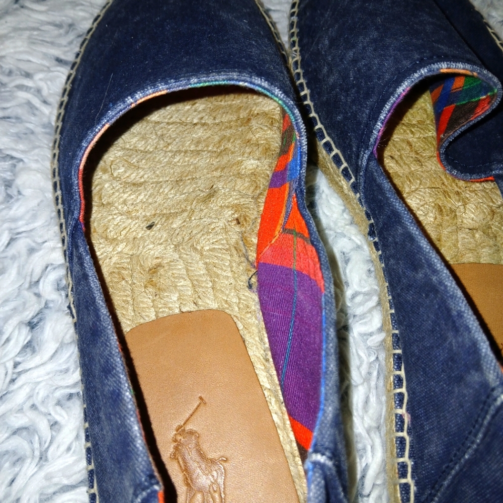 Polo Cevio Washed Canvas Espadrille 11